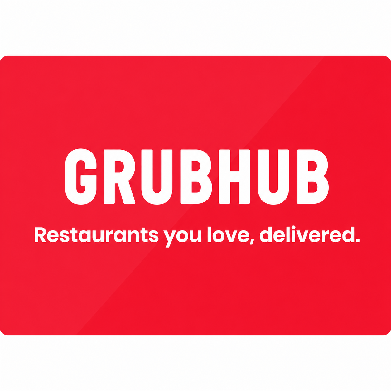 GrubHub Gift Card United States Region – USD (Email Delivery)