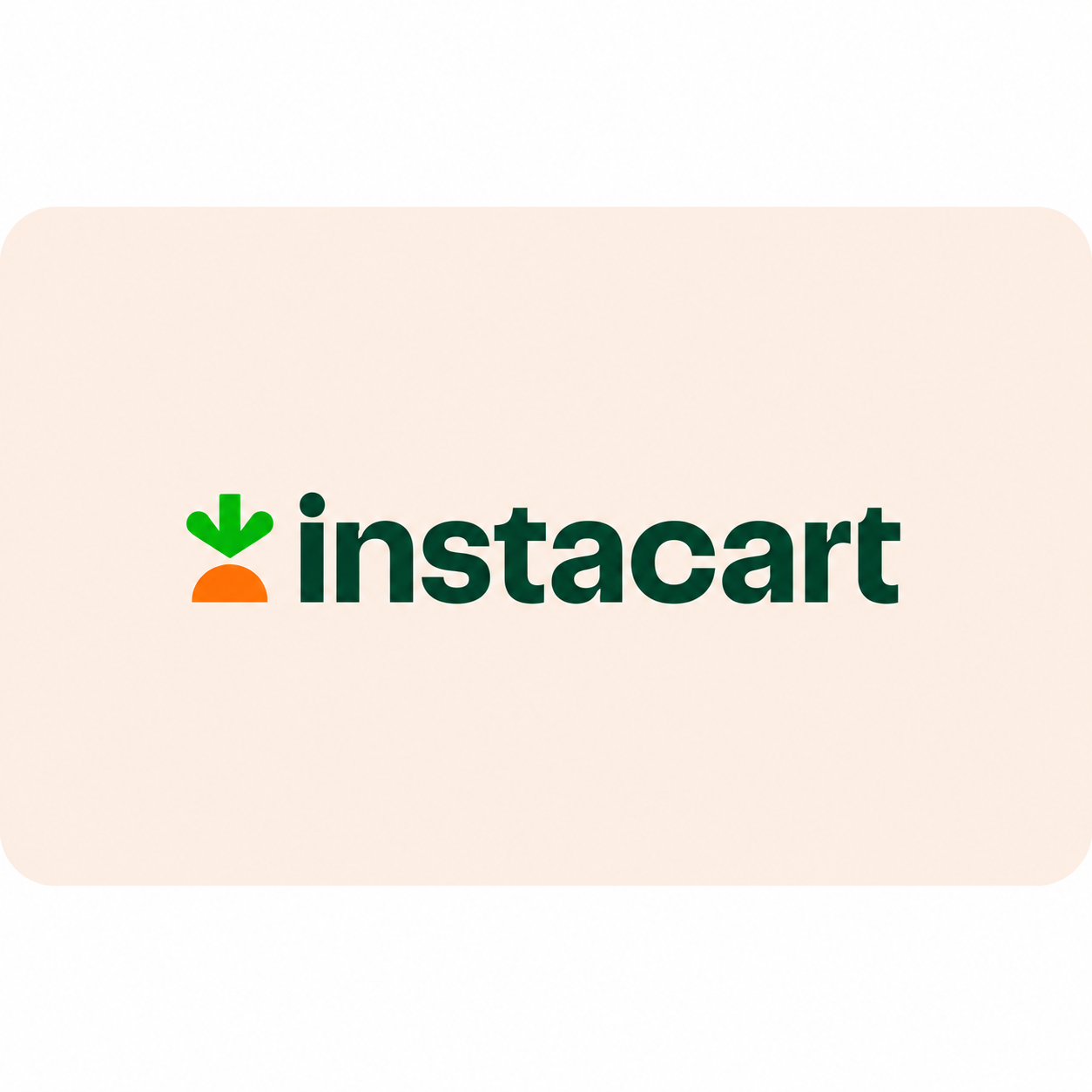 Instacart Gift Card United States Region – USD (Email Delivery)