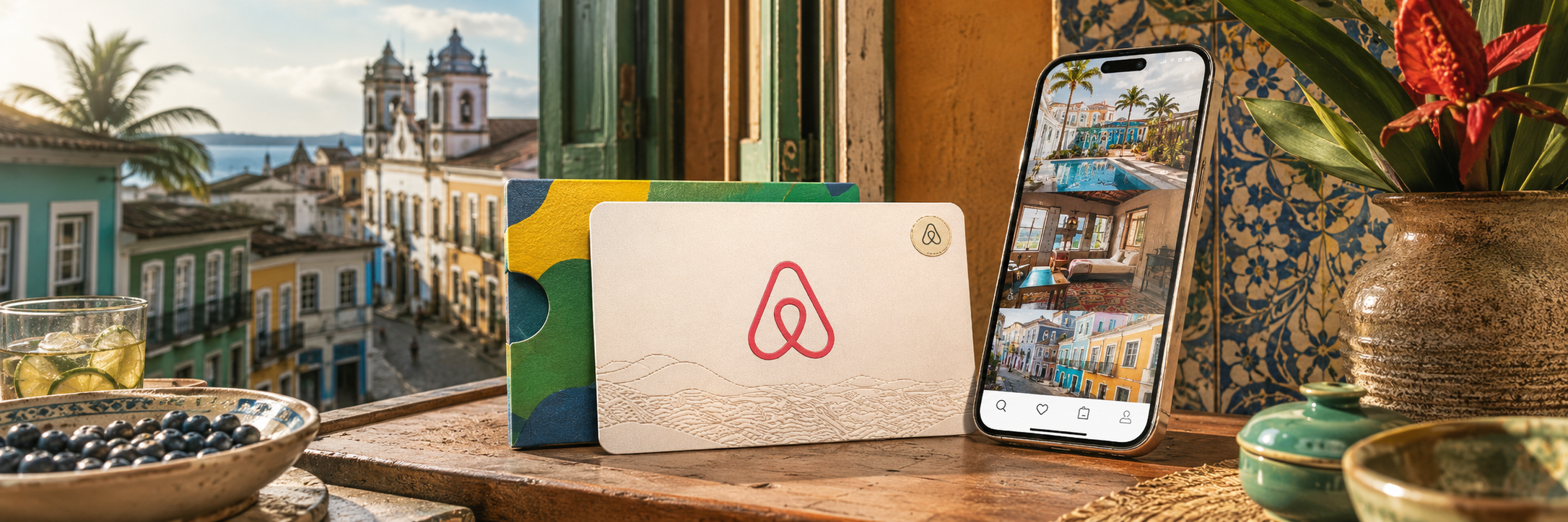 Airbnb Gift Card Brazil travel booking banner