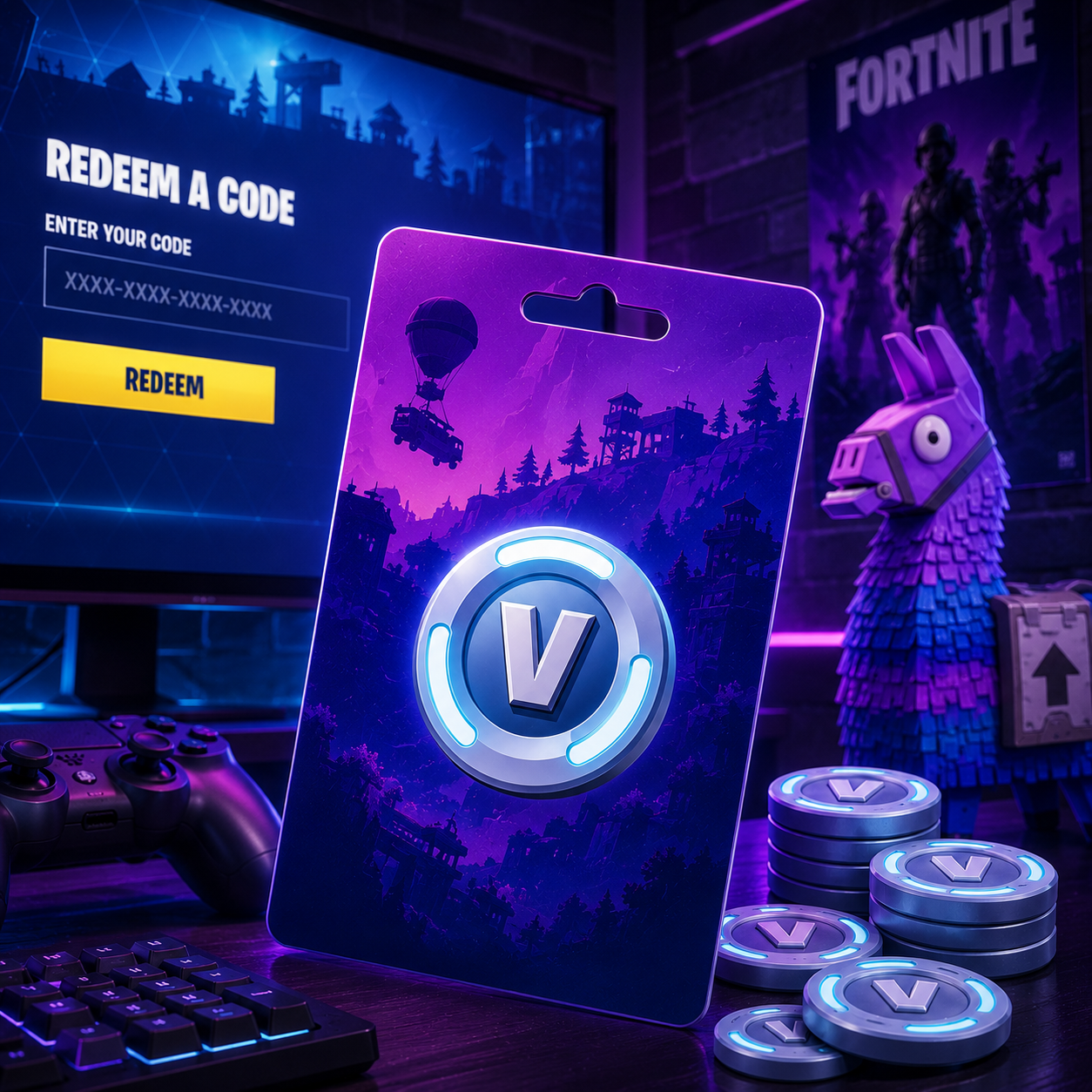 How to Redeem Fortnite Gift Card: Step-by-Step Guide for V-Bucks Codes