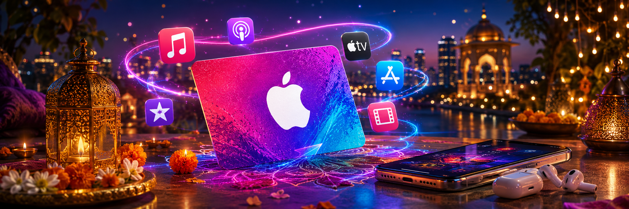 India iTunes digital gift card