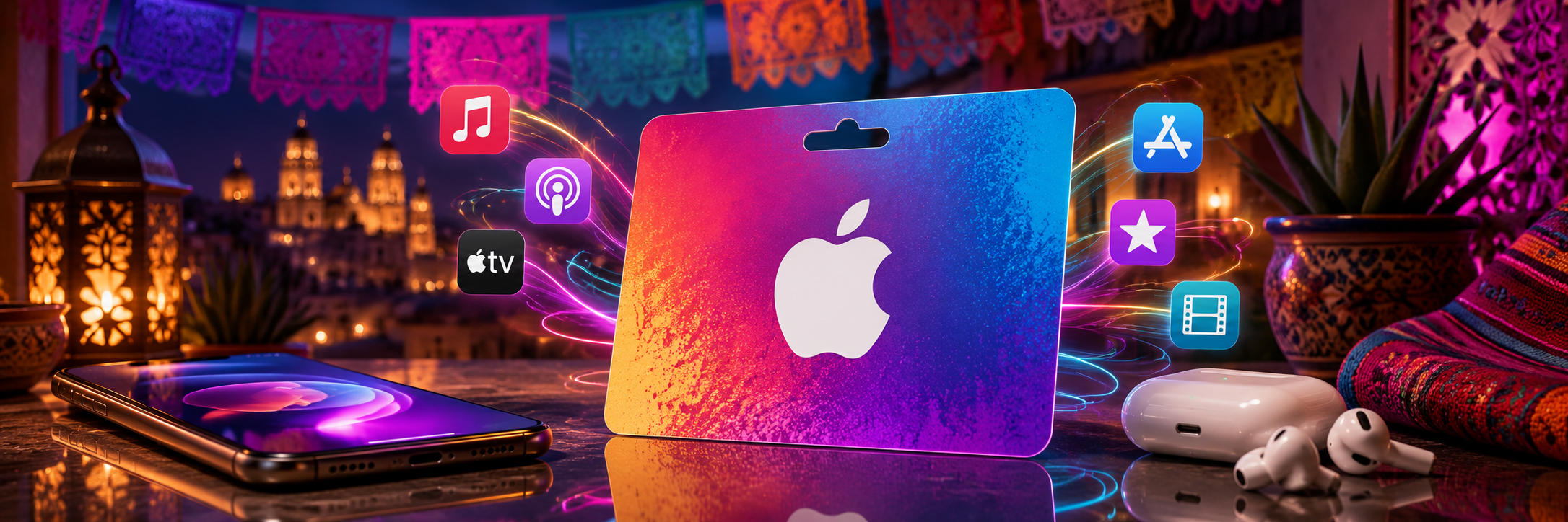 Mexico iTunes digital gift card