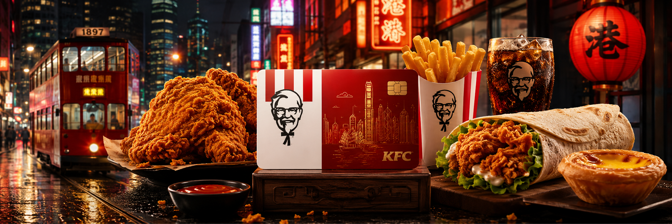KFC Gift Card Hong Kong meal banner