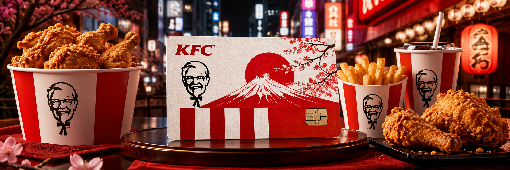 KFC Gift Card Japan banner