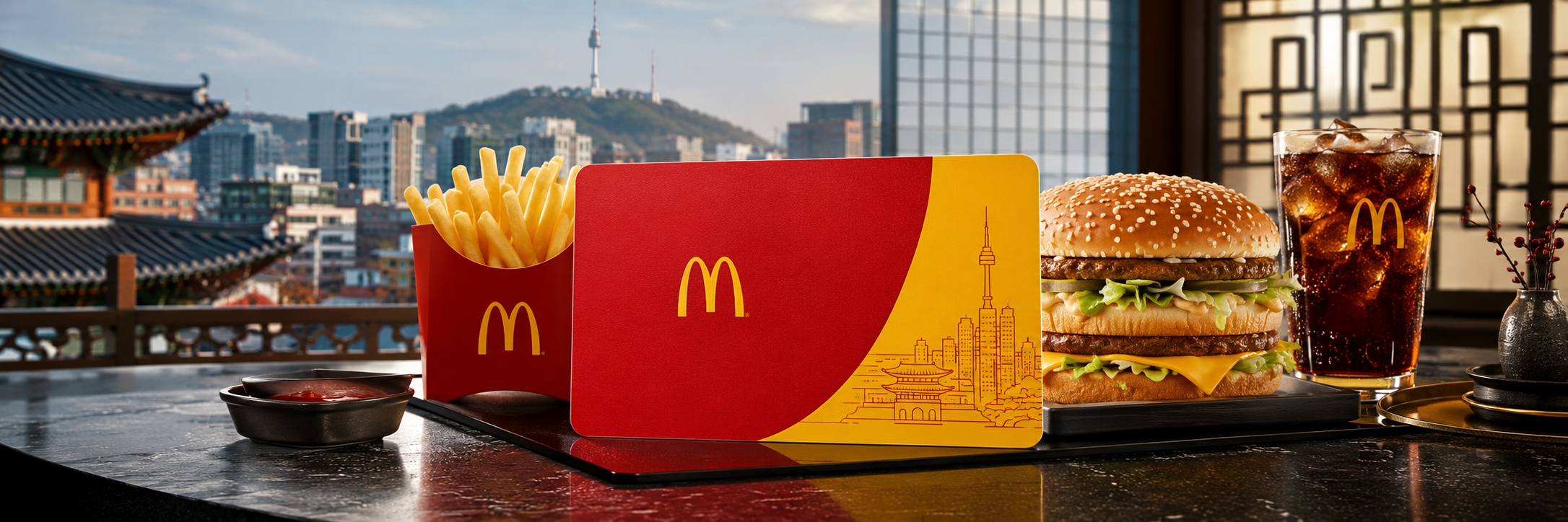 McDonald's Gift Card South Korea banner