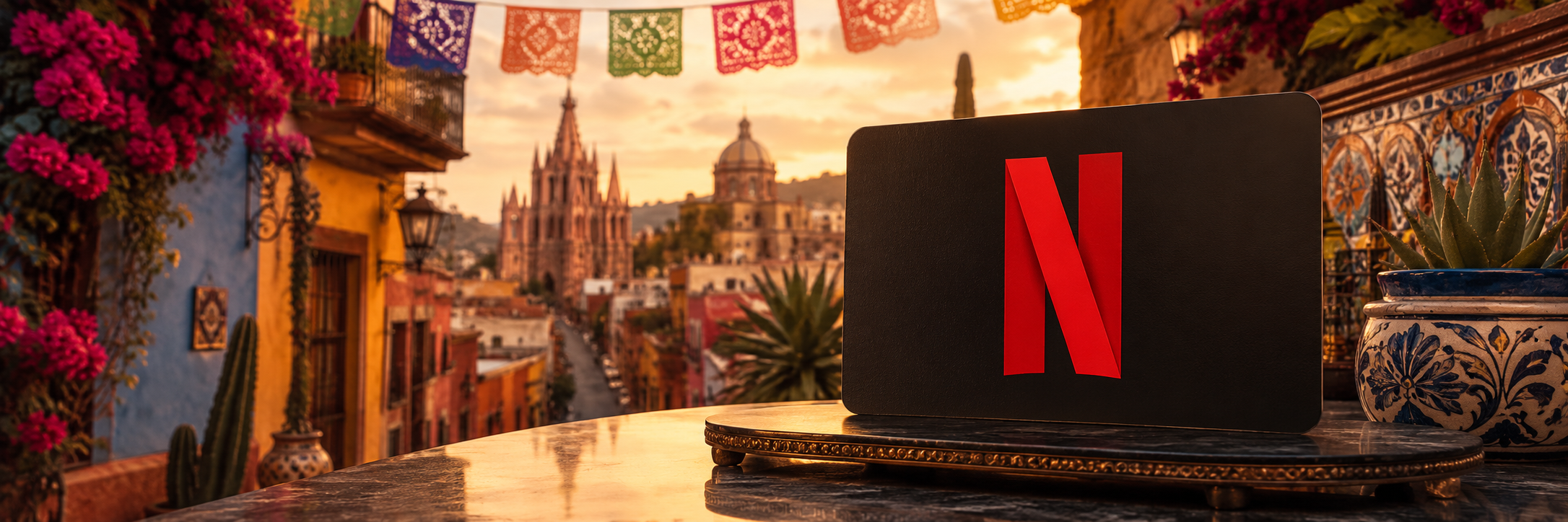 Netflix Gift Card Mexico banner