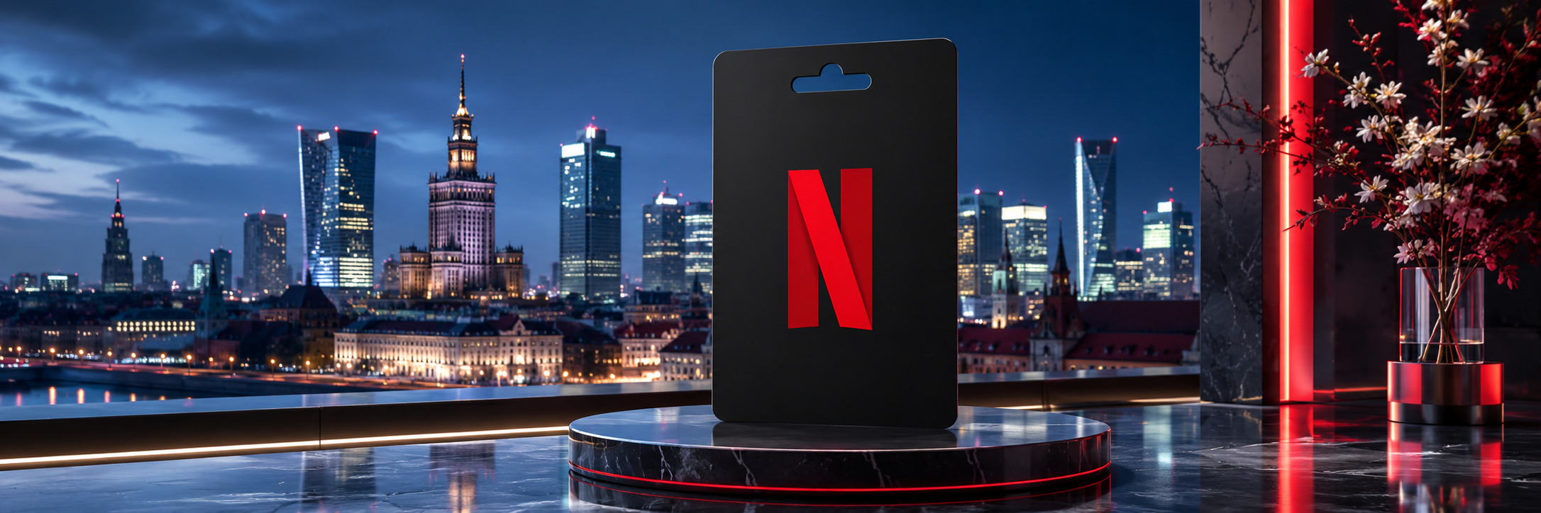 Netflix Gift Card Poland banner