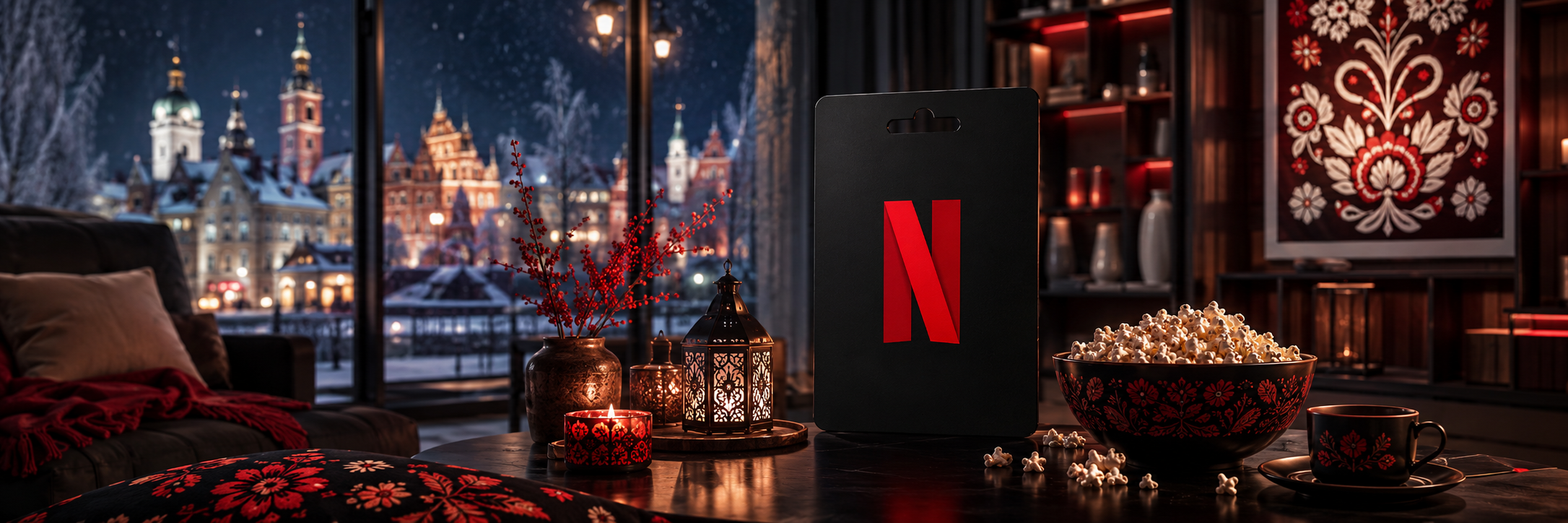Netflix Gift Card Poland entertainment banner