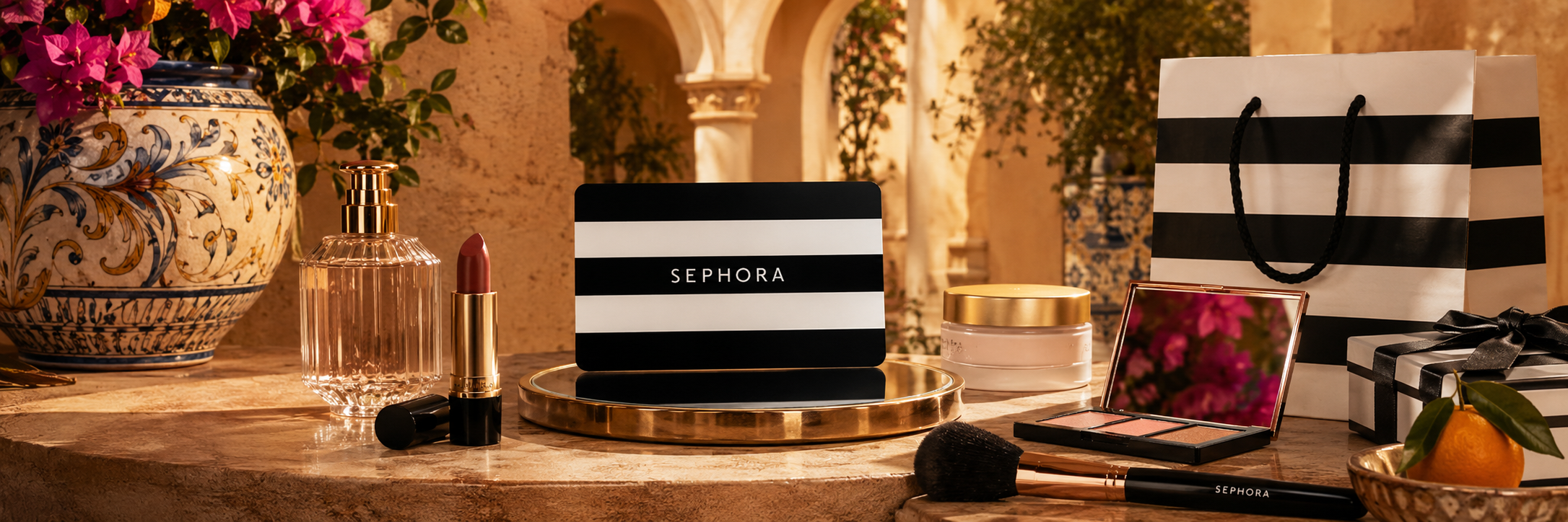 Sephora Gift Card Spain shopping banner