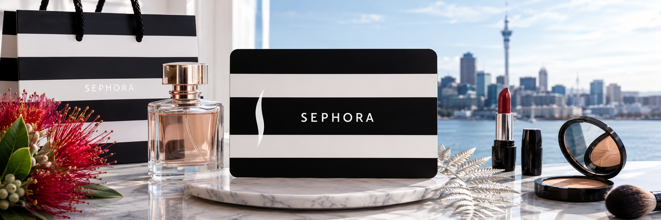 Sephora Gift Card New Zealand banner