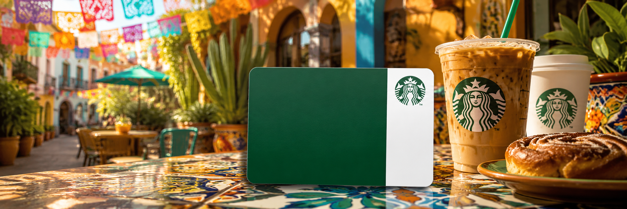 Starbucks Gift Card Mexico banner