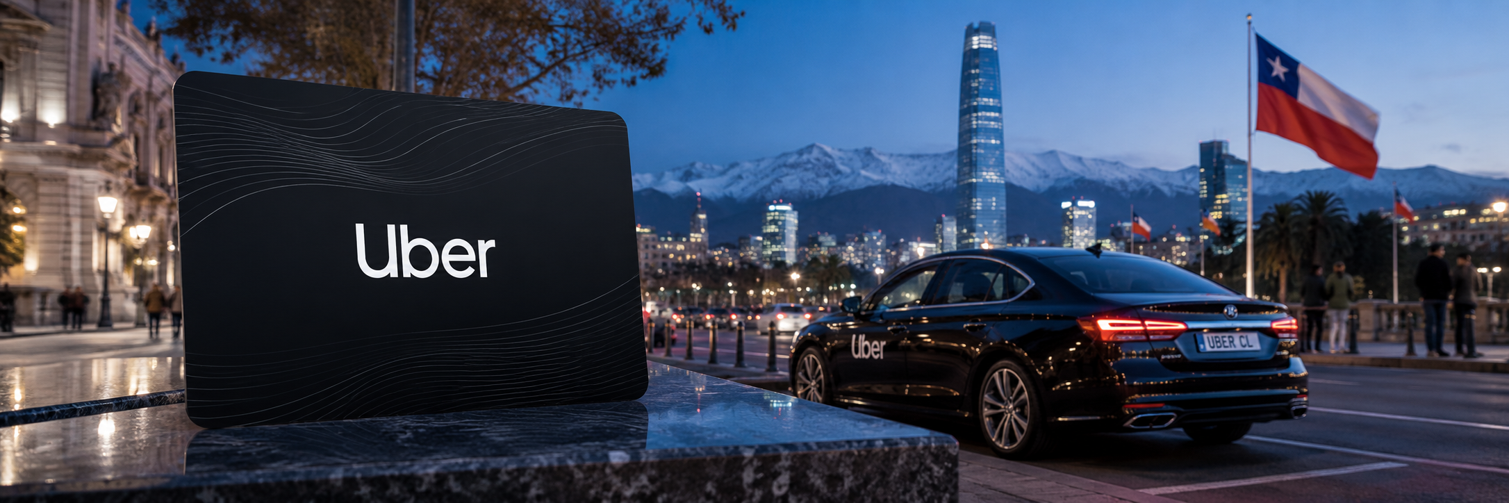 Uber Gift Card Chile banner