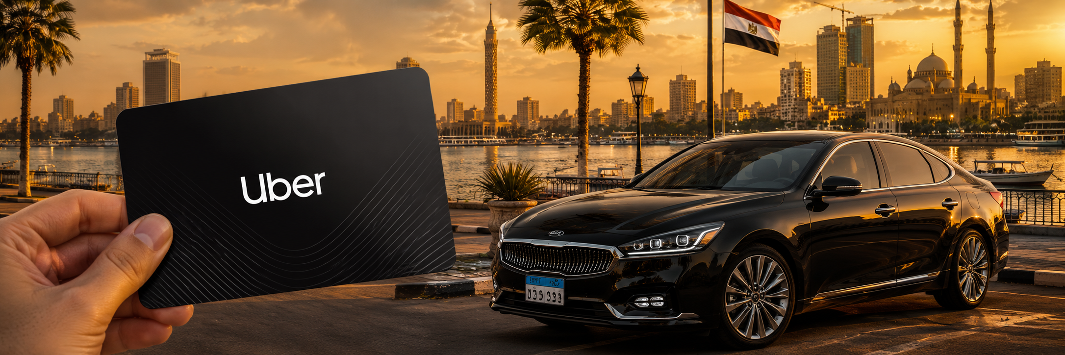 Uber Gift Card Egypt banner