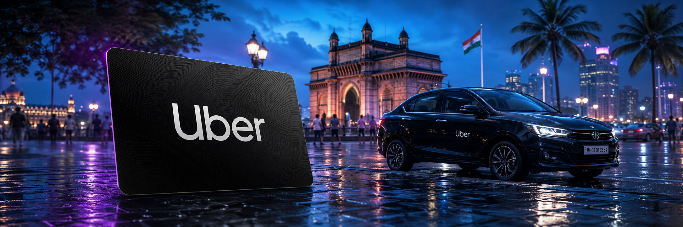 Uber Gift Card India banner