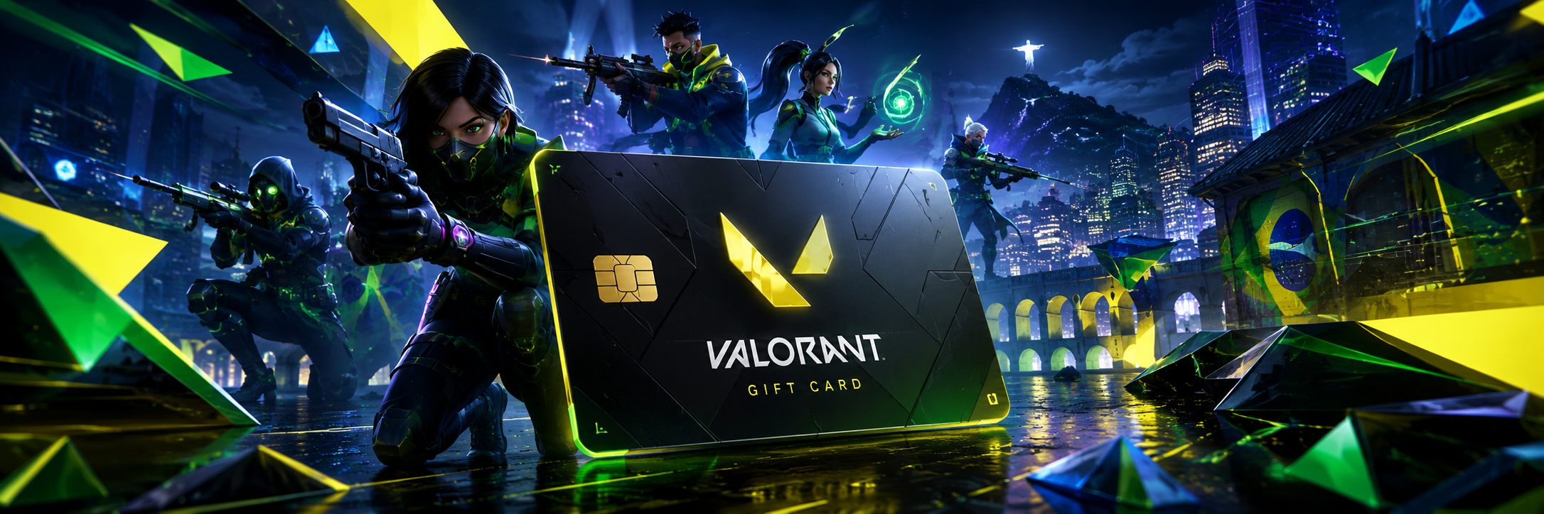 Valorant Gift Card Brazil banner