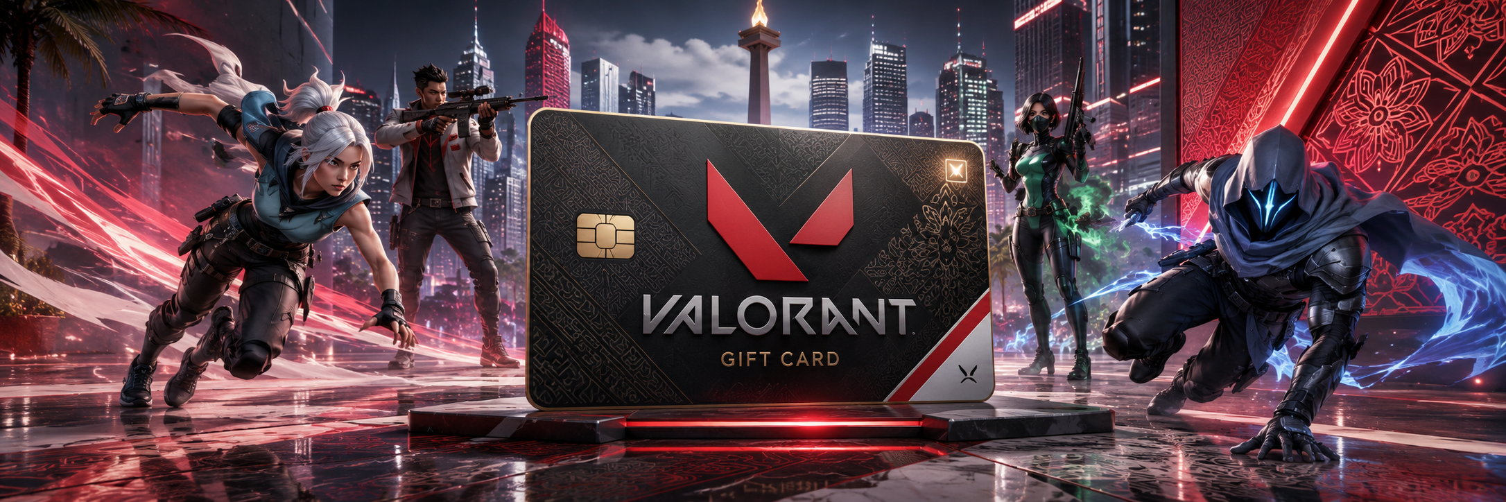 Valorant Gift Card Indonesia banner