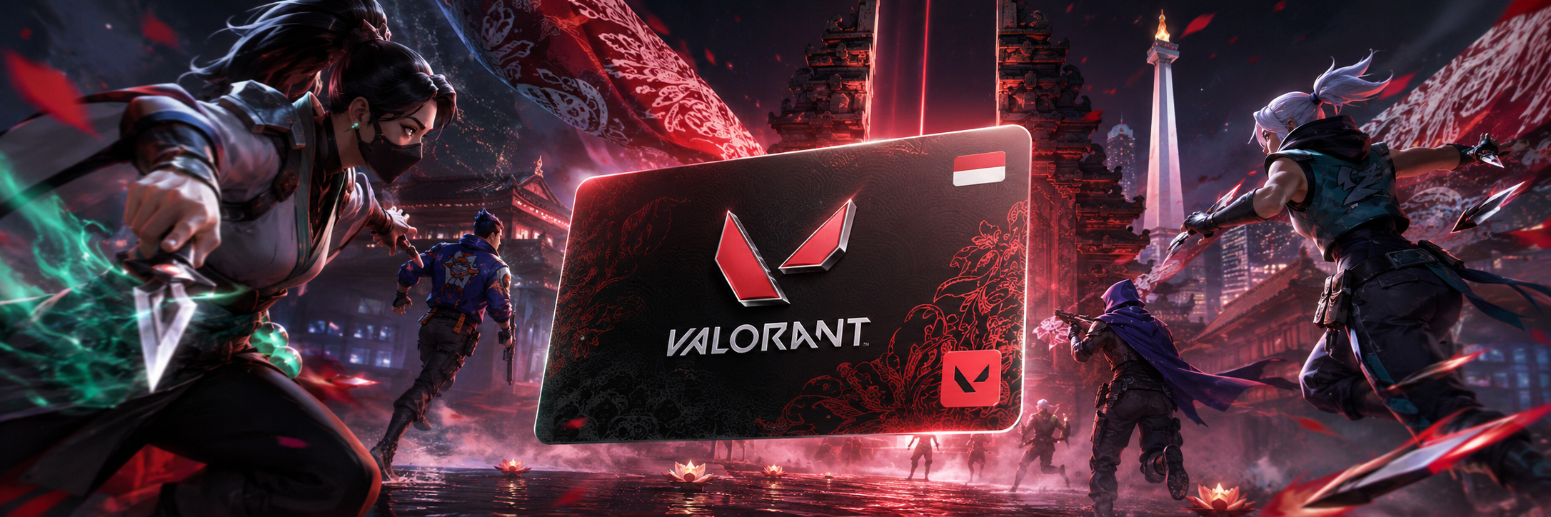 Valorant Gift Card Indonesia gaming banner