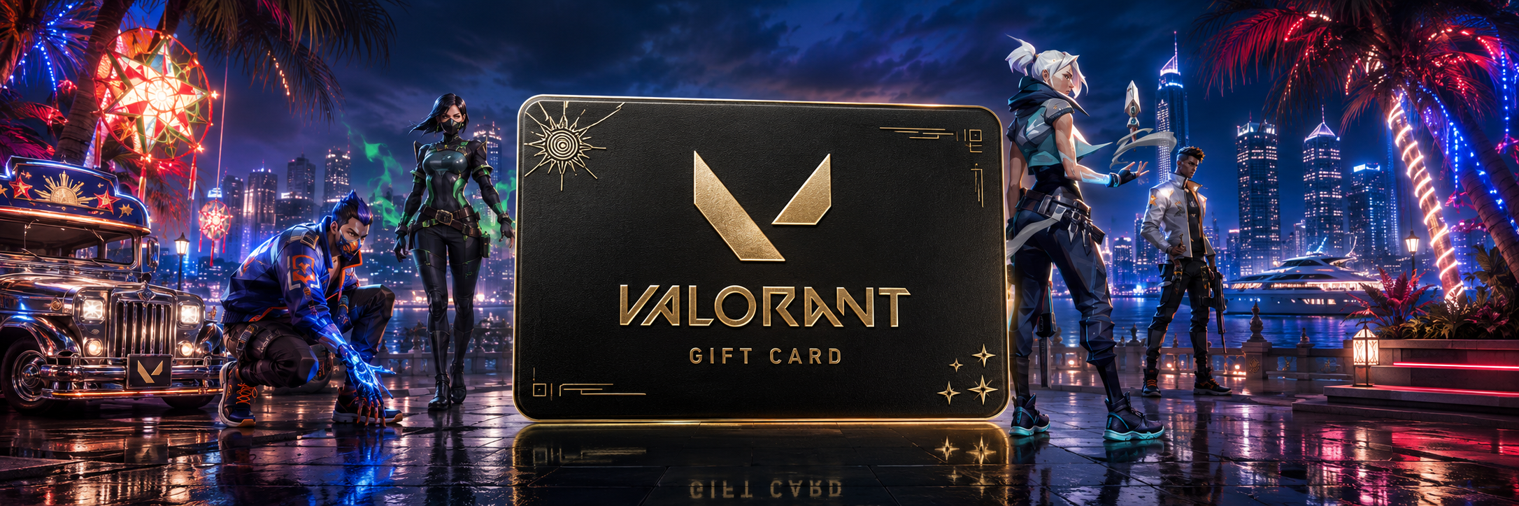 Valorant Gift Card Philippines banner
