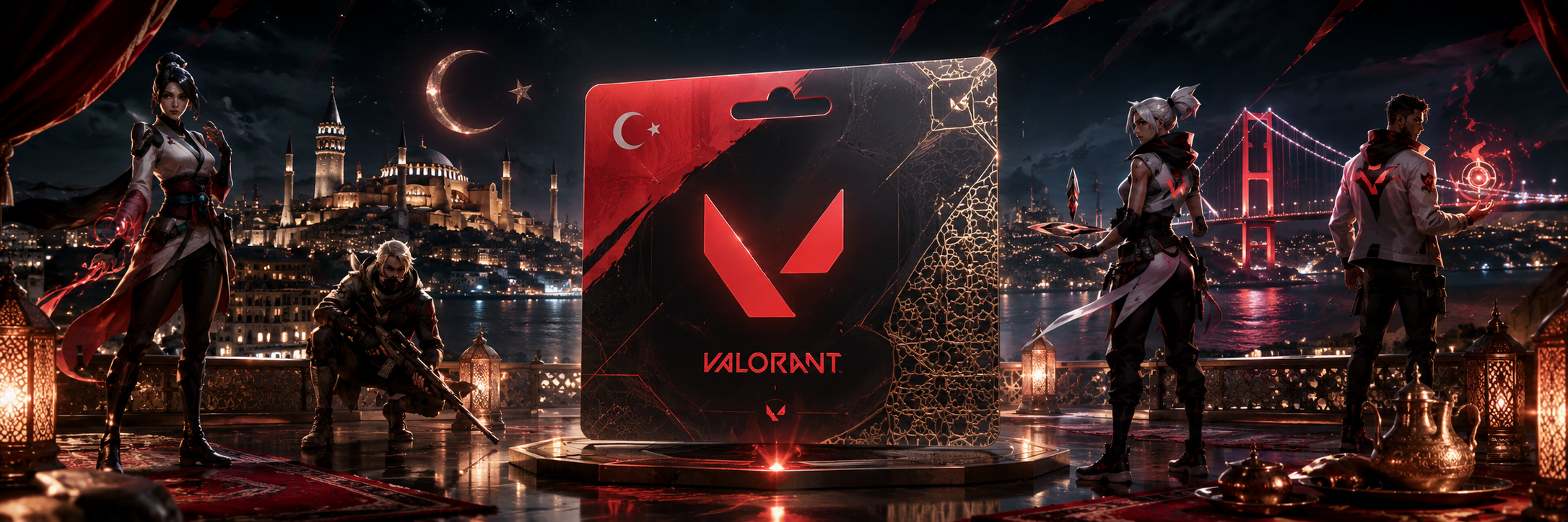 Valorant Gift Card Turkey banner