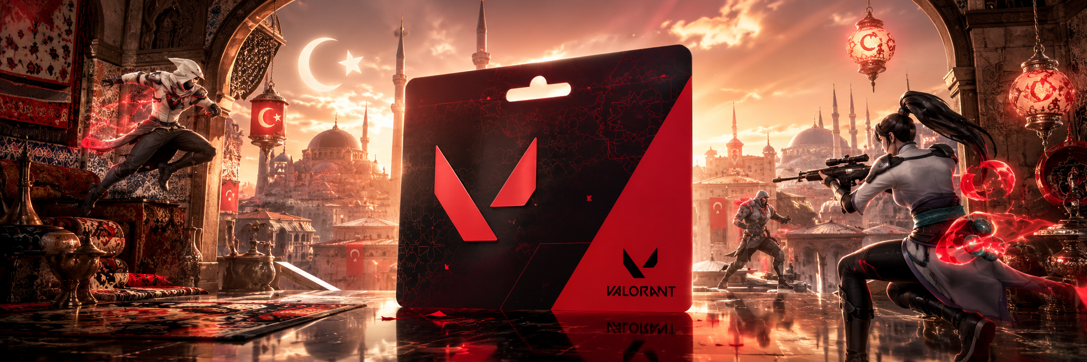 Valorant Gift Card Turkey gaming banner