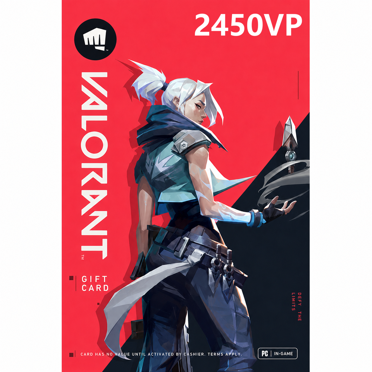 Valorant 2450 VP (NZ) Digital Gift Card (Email Delivery) Valorant 2450 VP (NZ) Digital Gift Card (Email Delivery)